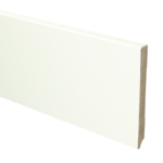 Budget Line MDF plint 120x12 V313 wit gegrond recht