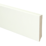 Budget Line MDF plint 90x15 V313 wit gegrond recht