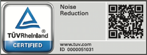 TÜV certificaat All-In-One TüV 10dB 2mm Ondervloer