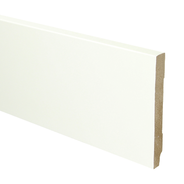 Whiteline plint recht 120x15 wit gefolied