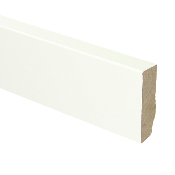 Whiteline plint recht 60x18 wit gefolied