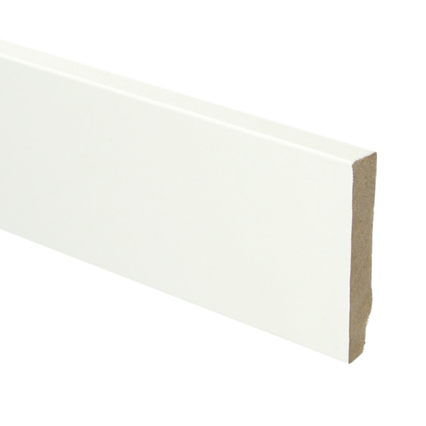 Whiteline plint recht 70x12 wit gefolied