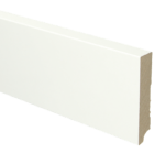 Whiteline plint recht 90x18 wit gefolied
