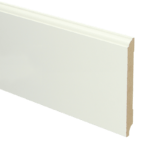 Sfeerplinten MDF Eigentijdse plint 120x12 wit voorgelakt RAL 9010