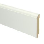 Sfeerplinten MDF Eigentijdse plint 90x15 wit voorgelakt RAL 9010
