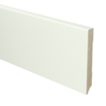 Sfeerplinten MDF Moderne plint 120x15 voorgelakt RAL 9016