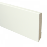 Sfeerplinten MDF Moderne plint 120x18 wit voorgelakt RAL 9016