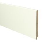 Sfeerplinten MDF Moderne plint 150x12 wit voorgelakt RAL 9010