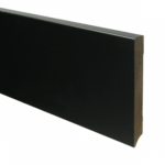 Sfeerplinten MDF Moderne plint 150x18 voorgelakt RAL 9005
