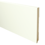Sfeerplinten MDF Moderne plint 190x15 wit voorgelakt RAL 9010