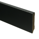 Sfeerplinten MDF Moderne plint 70x12 voorgelakt RAL 9005
