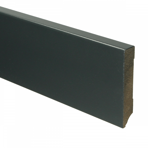 Sfeerplinten MDF Moderne plint 90x15 voorgelakt RAL 7016 Sfeerplinten MDF Moderne plint 90x15 voorgelakt RAL 7016