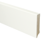 Sfeerplinten MDF Moderne plint 90x18 wit voorgelakt RAL 9016