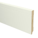 Sfeerplinten MDF Tijdloze plint 120x15 wit voorgelakt RAL 9010
