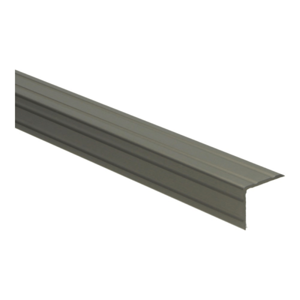 Duo-hoeklijnprofiel zelfklevend 24,5x30mm aluminium RVS