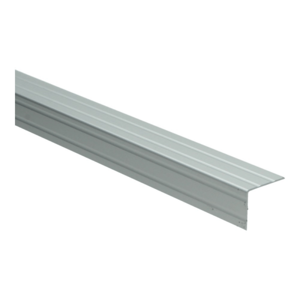 Duo-hoeklijnprofiel zelfklevend 24,5x30mm aluminium zilver