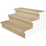 Laminaat traptrede hoogland eiken 115x50 cm voorbeeld