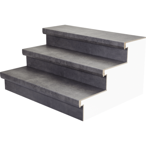 Losse neus basalt donker PRO tbv profiel 135x6 cm voorbeeld