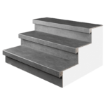Losse neus beton grijs PRO tbv profiel 135x6 cm voorbeeld
