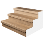 PP traptrede Tirools eiken 115x32 cm voorbeeld