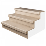 PP traptrede gebleekt eiken 92x32 cm voorbeeld