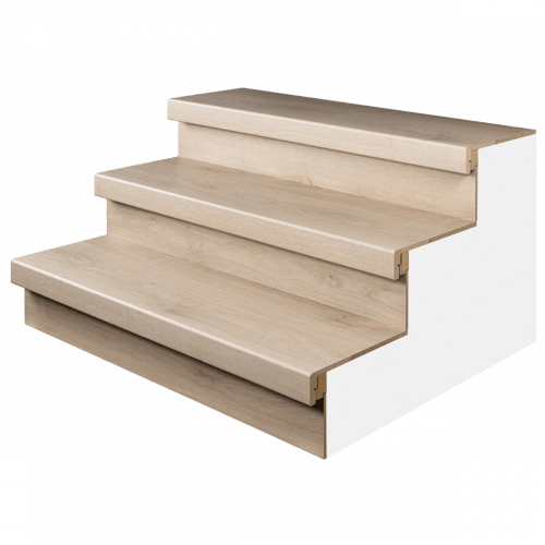 PP traptrede gebleekt eiken 92x32 cm voorbeeld