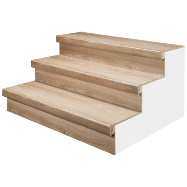 PP traptrede zand eiken 138x50 cm voorbeeld