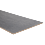 Dubbel stootbord basalt donker PRO 92x40 cm