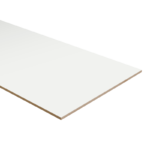 Dubbel stootbord folie 92x40 cm RAL9003/RAL9016
