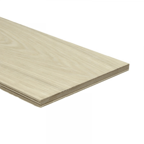 Stootbord natuur eiken/8mm MP 115x18 cm